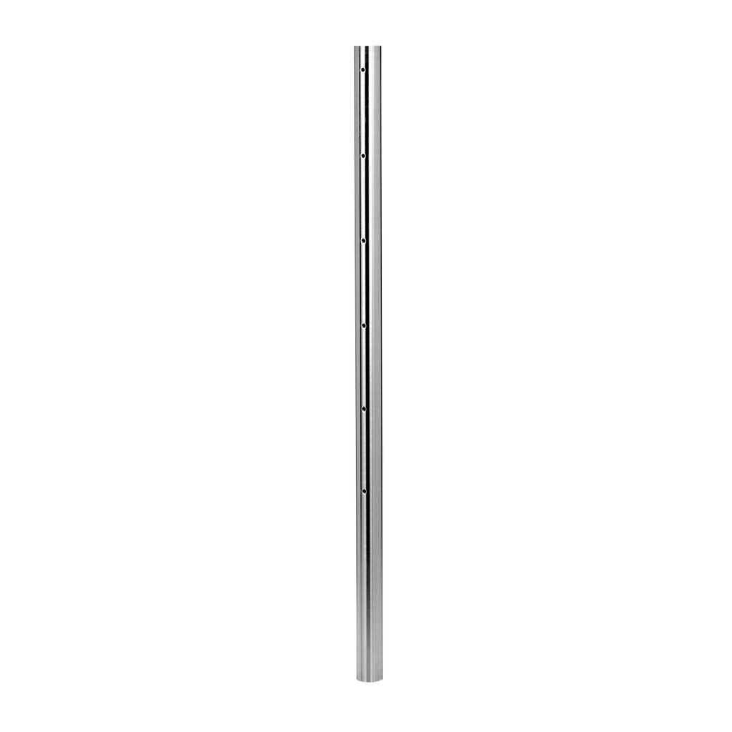 Q-railing Ø42,4x2 vamzdis 1250 mm M6 vienpusis MOD 0935 įstrižam strypui (laiptams), ner. plienas AISI 304, šlifuotas paviršius