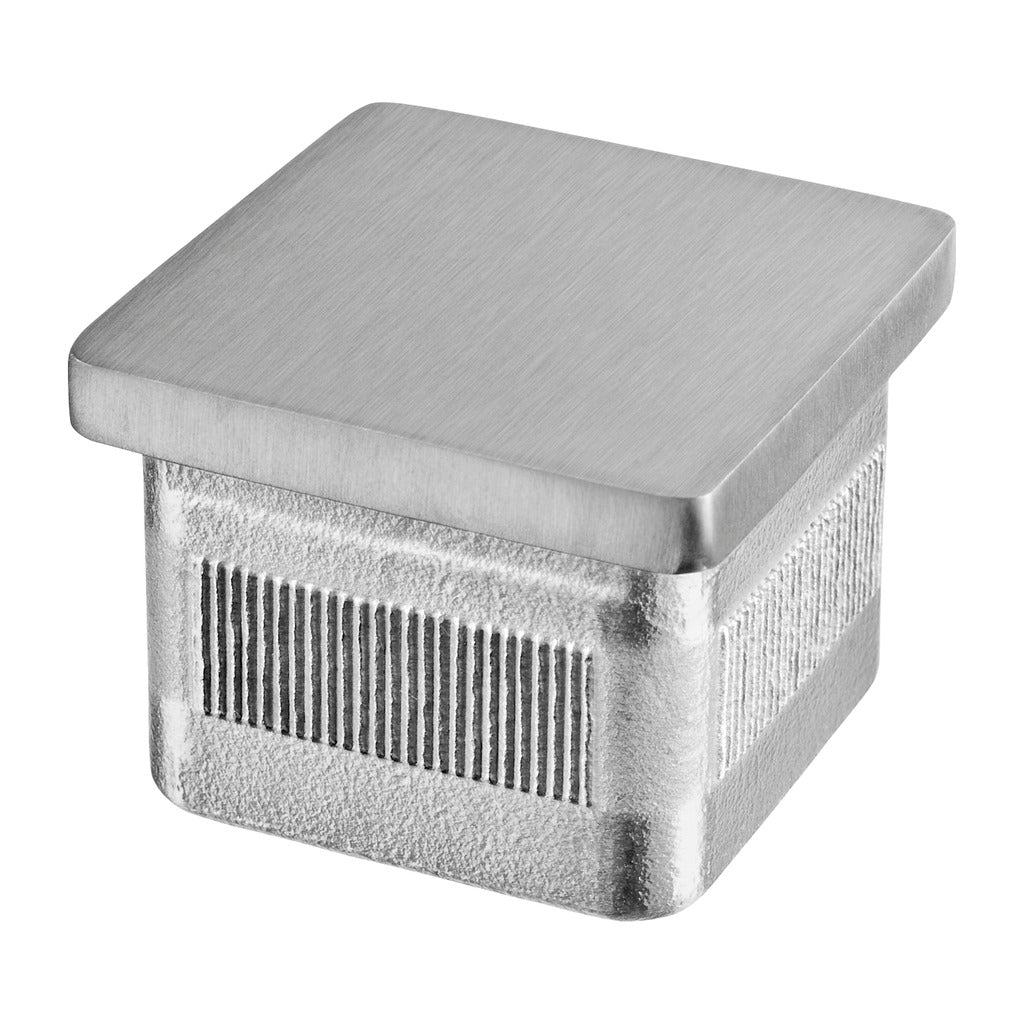 Porankio vamzdžio aklė MOD 5728 vamzdis: 40x40x2 mm ner. plien. AISI304, šlifuotas pav.