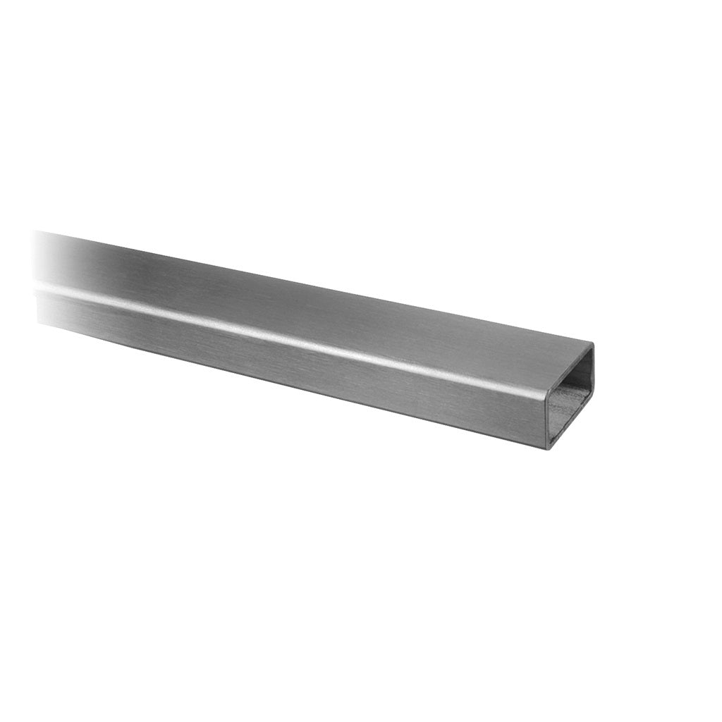 Q-railing vamzdis 40x20 mm 5000 mm MOD 4900 ner. plien. AISI316, šlifuotas pav.