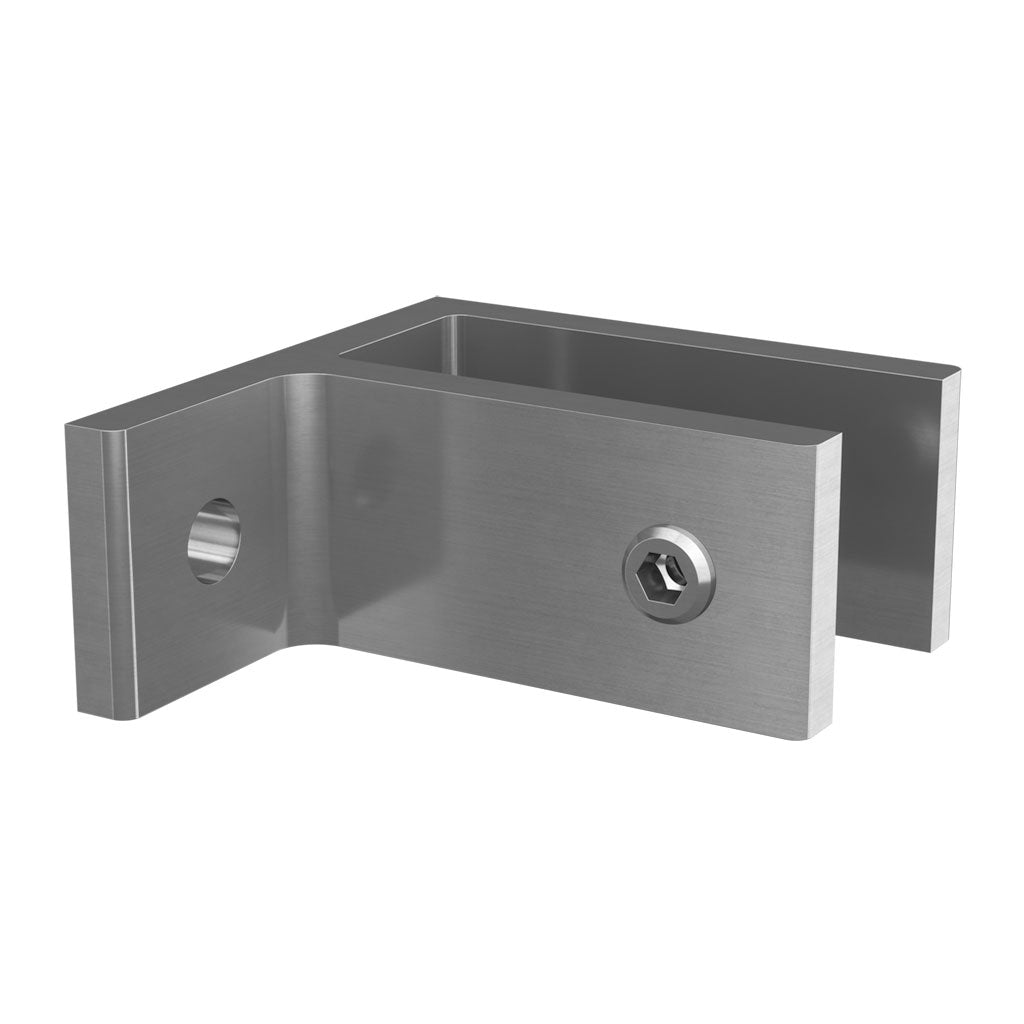 Q-railing stiklo laikiklis MOD 0293 aliuminis