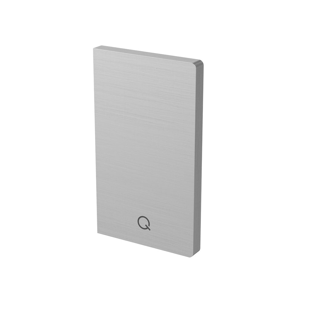 Q-railing EASY GLASS UP Fascia Mount profilio aklė MOD 6622