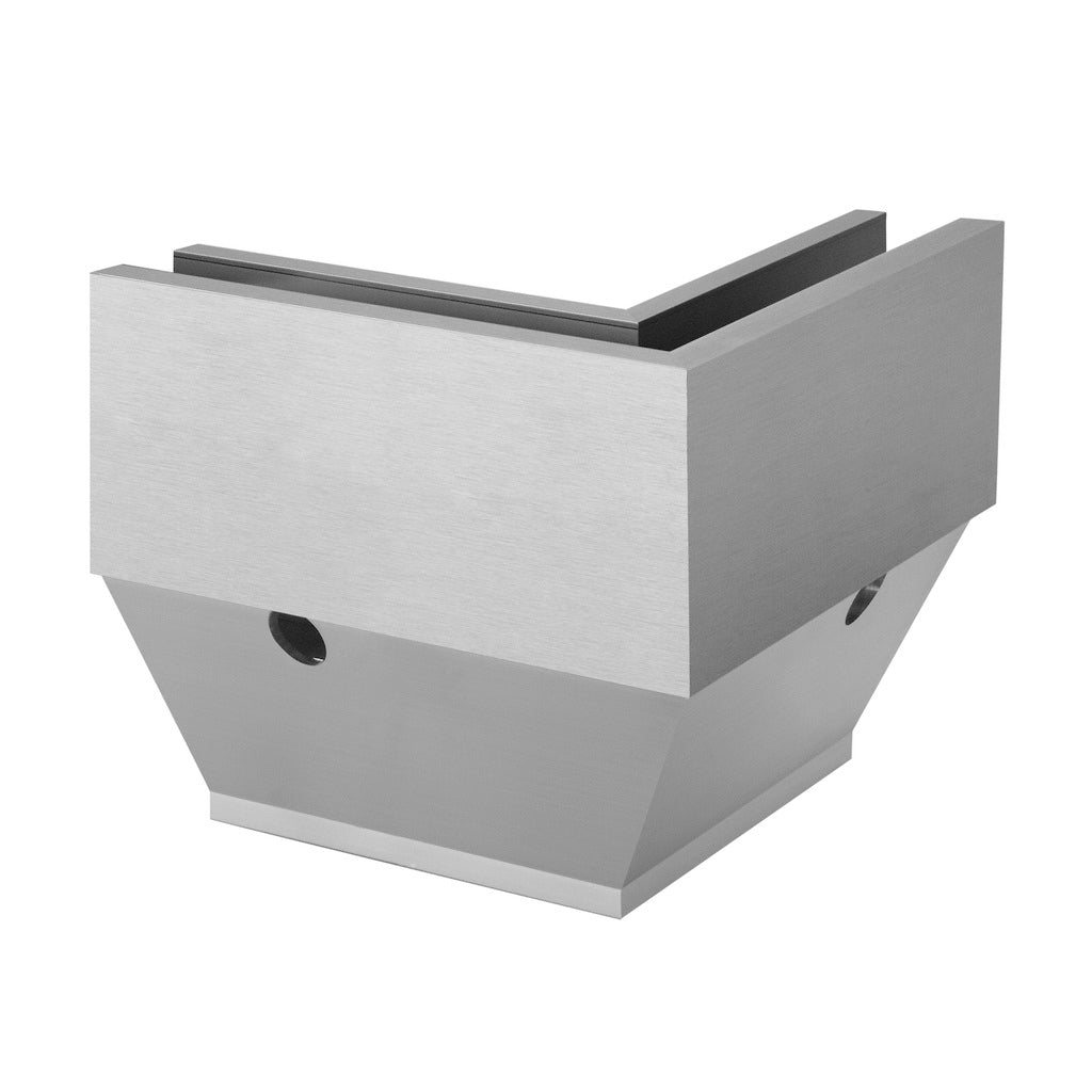 Q-railing EASY GLASS MAX Y Fascia Mount profilio kampas MOD 8541