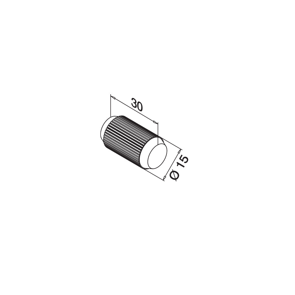 Q-railing medinis kaištis Ø15 mm 30 mm