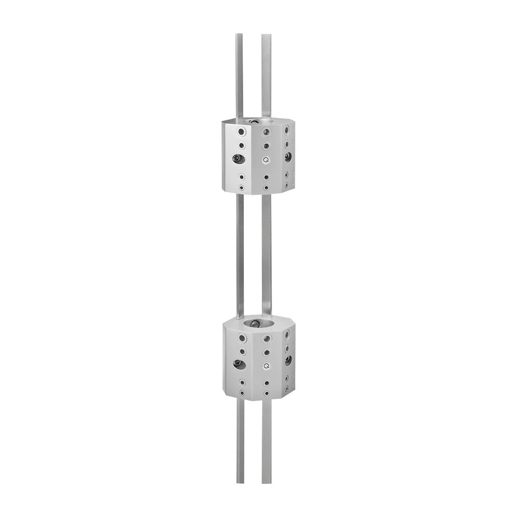 Q-railing gręžimo šablonas 2 vnt. kintamo ilgio M5 M6 M8 M10 MOD 1021 Ø48.3 mm