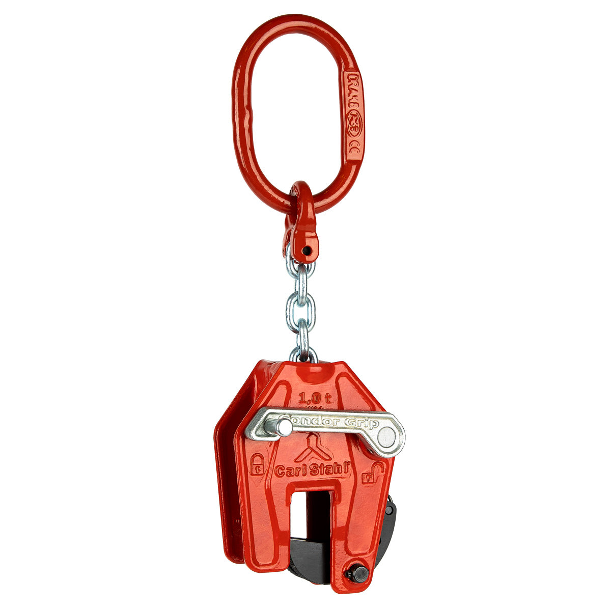 CondorGrip Lifting Clamp CGUK 1.000kg -25mm 32 HRC - WLL 1.000,00 kg, DIN EN 13155, CGUK