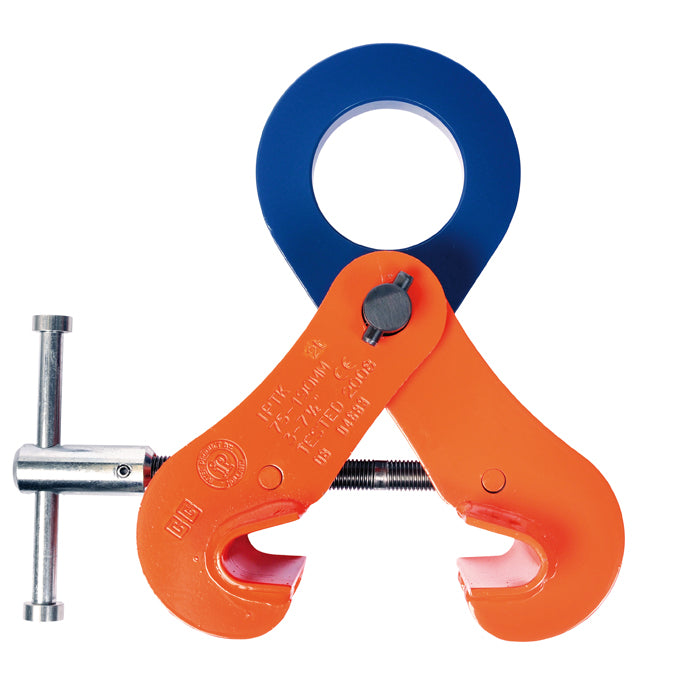 Crosby Beam clamp IPTK 2.000kg 75-190mm - WLL 2000,00 kg, DIN EN 13155, IPTK