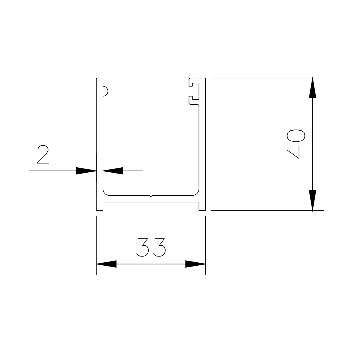 durų profiliai