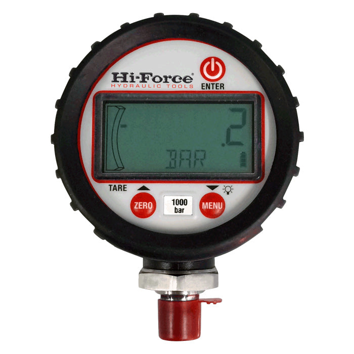 Hi-Force HDG1 70mm digital pressure gauge for hydraulics
