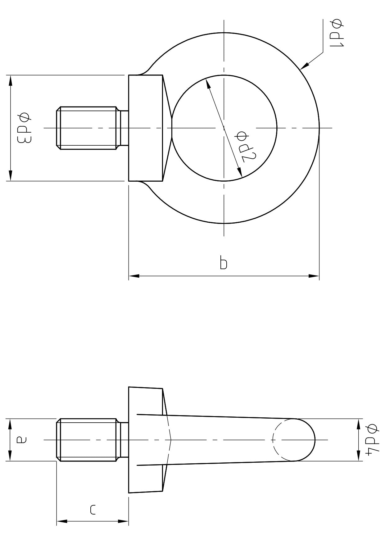Carl Stahl Eye bolt 837