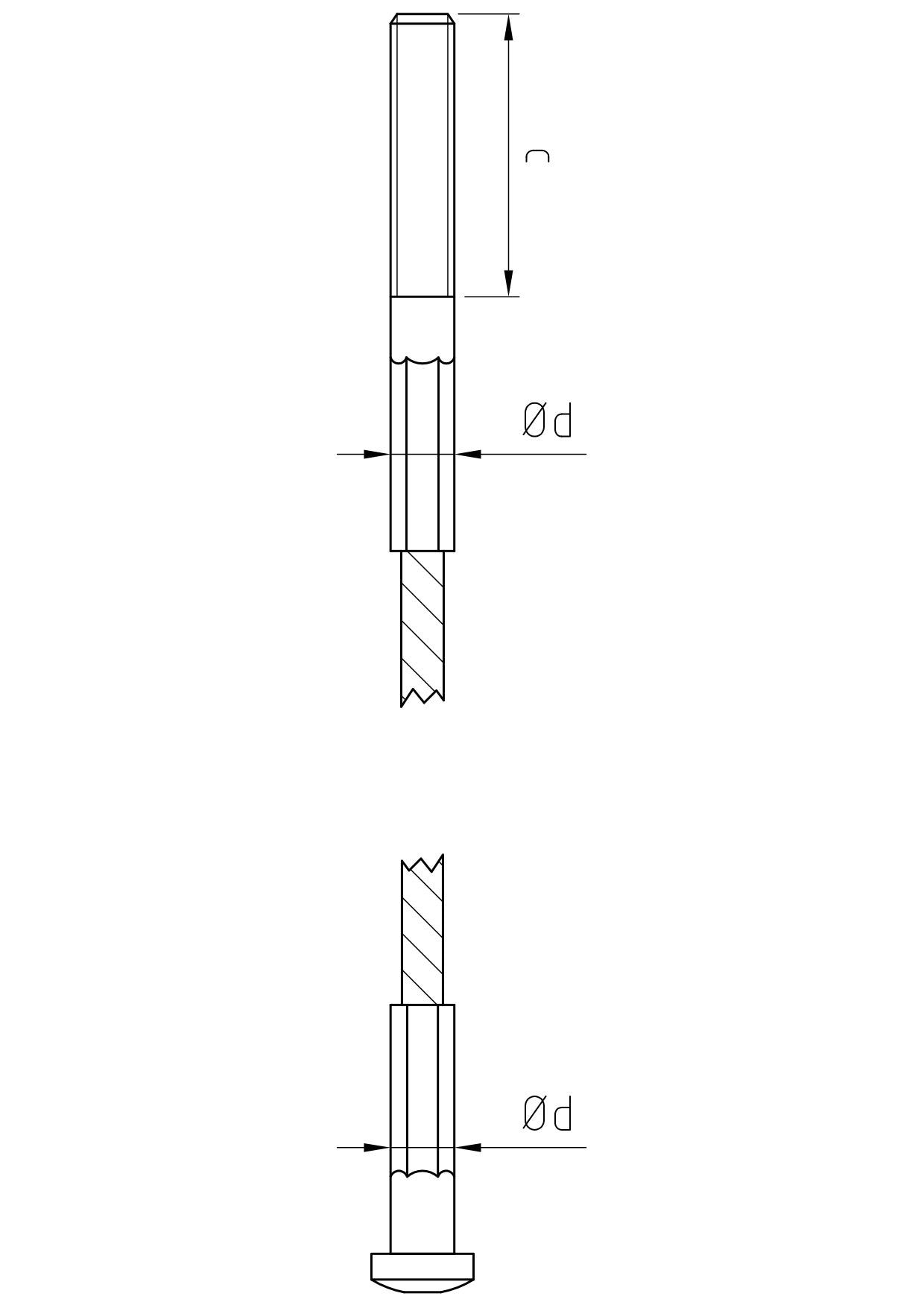 Carl Stahl I-SYS Stainless steel end stops IK150