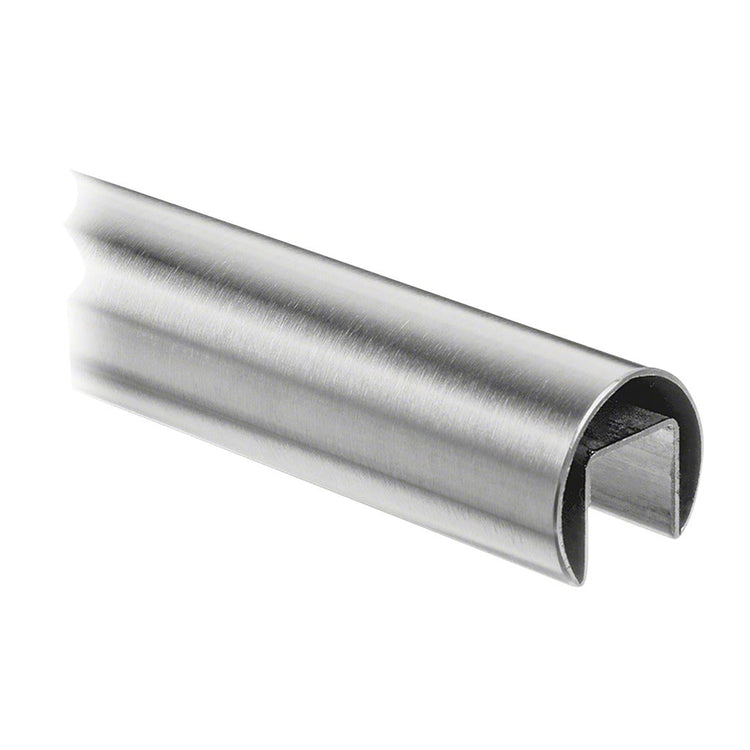 Q-railing Q-lights porankis ant stiklo / LED MOD 6920 vamzdis Ø42.4 mm, ner. plien. AISI304 šlifuotas pav.