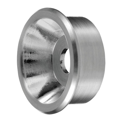 Q-railing adapteris stiklo laikikliui MOD 44/46/51/52 MOD 0723 anod. aliuminis, ner. plieno išvaizda (brushed, anodised)