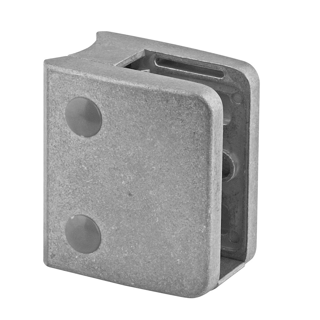 Q-railing Stiklo laikiklis prie apvalaus pav. MOD 2400 vamzdis: Ø48.3 mm, cinkas, pav. be apdirbimo