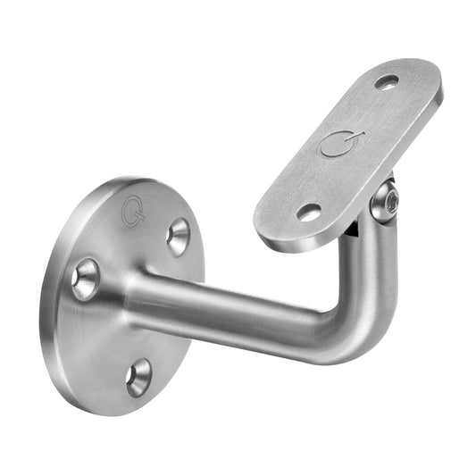 Q-railing reguliuojamas sieninis porankio laikiklis MOD 0102