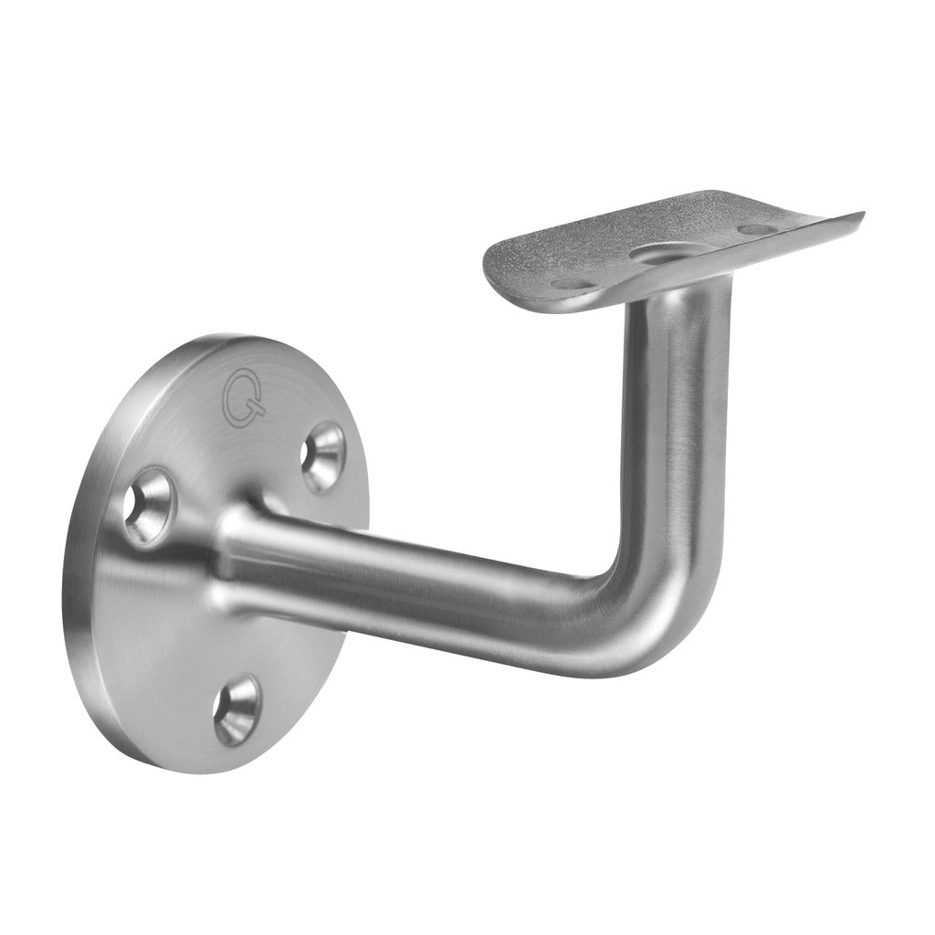 Q-railing Porankio laikiklis su skyle kabeliui MOD 0103 vamzdis Ø42.4mm AISI 304
