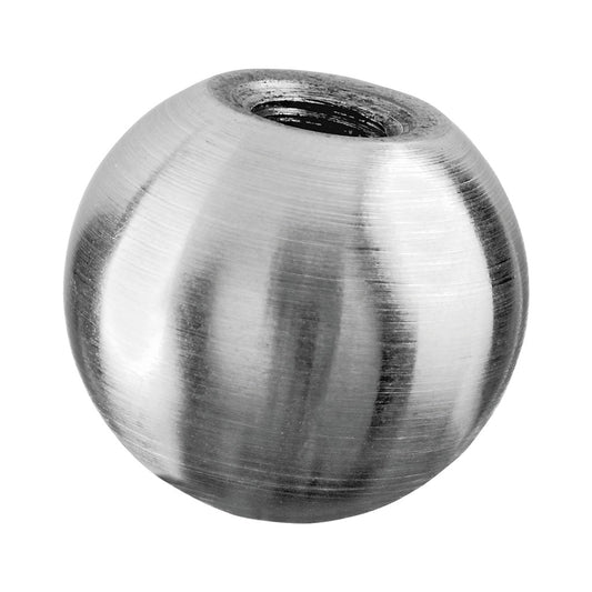 Q-railing užbaigimo rutulys su sriegiu M6 MOD 0220 Ø20 mm strypui, ner. plienas AISI 304, šlifuotas pav.