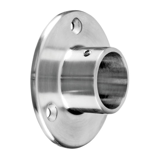 Q-railing Sieninis porankio galo tvirtinimas MOD 0505 vamzdis: Ø33.7 mm, ner. plien. AISI304 šlifuotas pav.