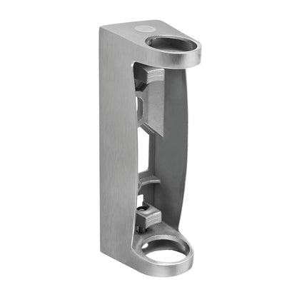 Q-railing turėklo stovo laikiklis 210 mm vamzdžiui Ø48,3 mm fasadui MOD 0558 ner. plienas AISI 304, šlifuotas paviršius