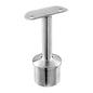 Q-railing Apvalaus porankio laikiklis (žvakė) MOD 0710/0711/0712/0713 D: 42.4x2.6 mm, Ø: 42.4 mm, ner. plien. AISI304, šlifuotas pav.
