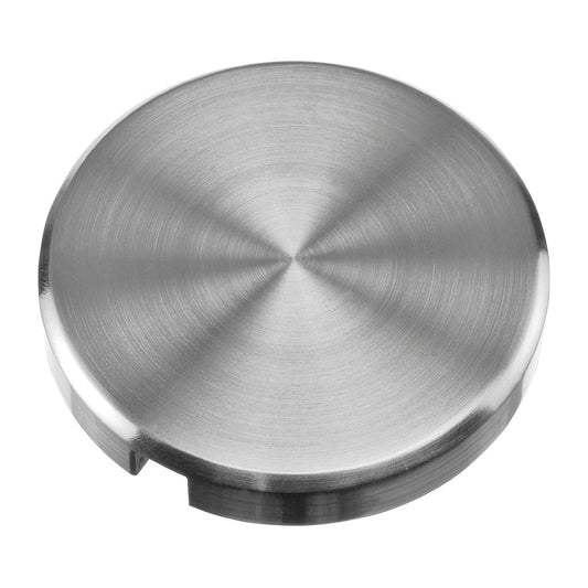 Q-railing pagrindo flanšo dangtelis Ø60 mm su M12 sriegiu montavimui ant laiptų MOD 0731