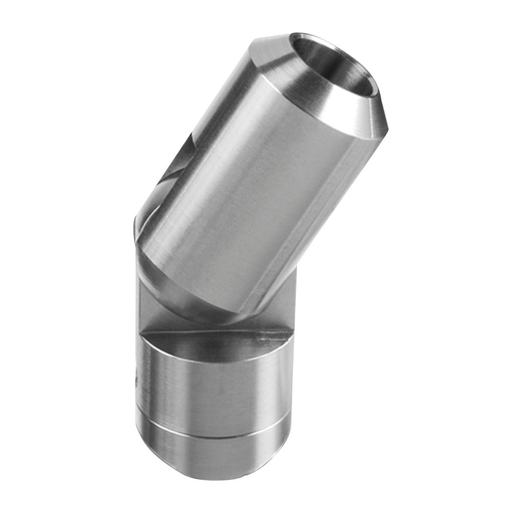 Q-railing Reguliuojama laikiklis (-90°.+90°) prie Ø42.4 vamzdžio MOD 0855