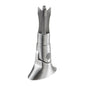 Q-railing Reguliuojamas stovo tvirtinimas MOD 0945 130945-242 vamzdžiui Ø42,4x2 mm, ner. plienas AISI 304, šlifuotas pav.