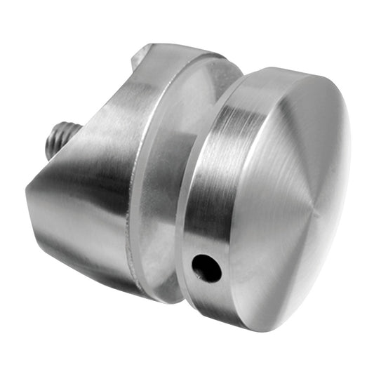 Q-railing stiklo laikiklis Ø50mm, M10 MOD 1747 ner. plienas 10 mm atitraukimas, vamzdžiui: Ø42.4 mm, ner. plien. AISI304, šlifuotas pav