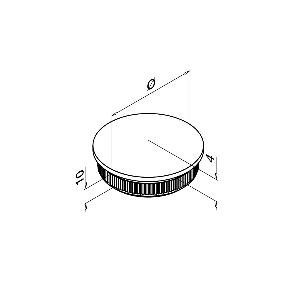 Q-railing EASY HIT Gaubta aklė MOD 5729 vamzdžiui Ø12x1 mm, ner. plienas AISI 304