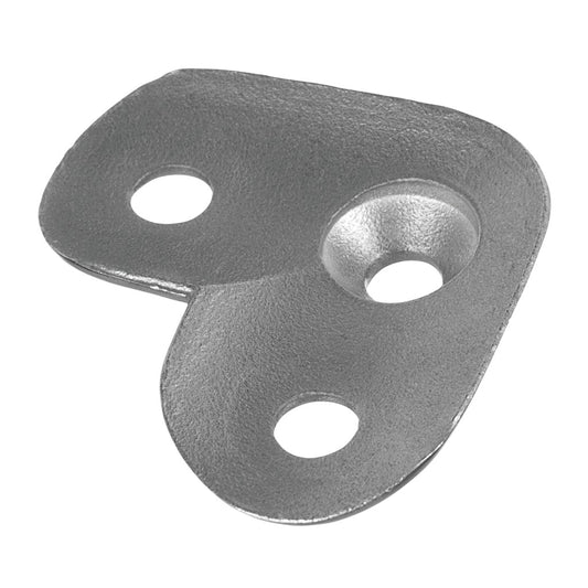 Q-railing porankio jungiamoji plokštė 90° MOD 1802 vamzdžiui: Ø42,4 mm, ner. plienas AISI 304, šlifuotas pav.