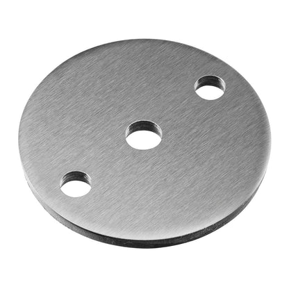 Q-railing plokštelė plokščia 2 skylių Ø70×5 mm strypui Ø10 mm MOD 1939