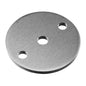 Q-railing plokštelė plokščia 2 skylių Ø70×5 mm strypui Ø10 mm MOD 1939