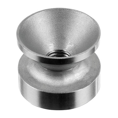 Q-railing vidinis įdėklas vamzdžiui su M12 sriegiu MOD 3501 vamzdžiui Ø42,4 × 2,6 mm, ner. plienas AISI 304 (pav. be apdirbimo)
