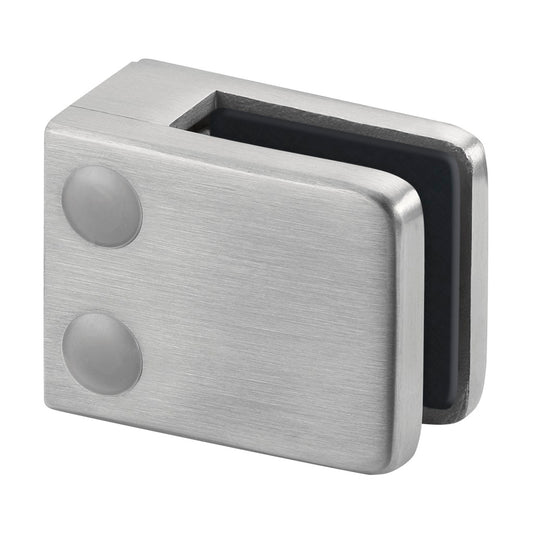 Q-railing Stiklo laikiklis prie lygaus pav. MOD 4200 ner. plien. AISI304, šlifuotas pav.