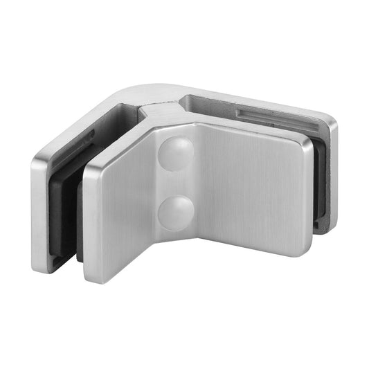 Q-railing Stiklo laikiklis, kampinis 90 ° MOD 4290 stiklas 6 - 12.76 mm, ner. plienas AISI304