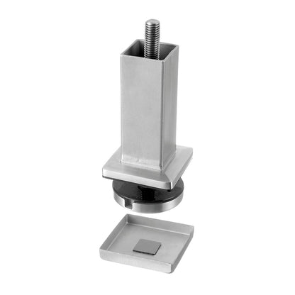 Q-railing tvirtinimas 40×40 mm turėklo stovui MOD 4546