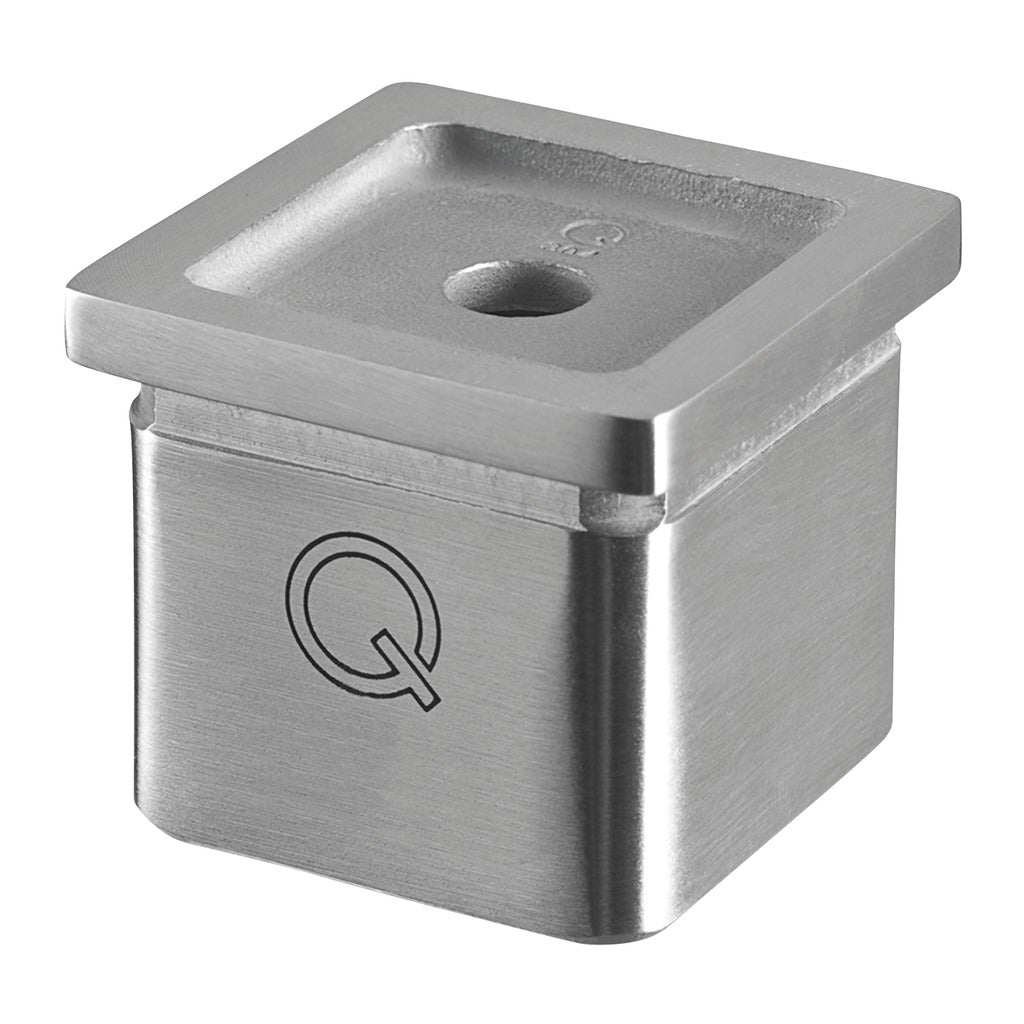 Q-railing Vamzdžio jungtis MOD 4727 ner. plienas AISI 304, šlifuotas paviršius