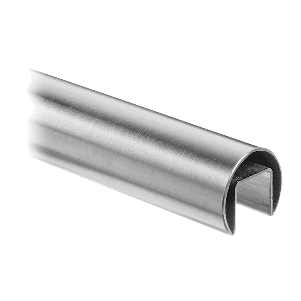 Q-railing Q-lights porankis ant stiklo / LED MOD 6920 vamzdis Ø42.4 mm, ner. plien. AISI304 šlifuotas pav.
