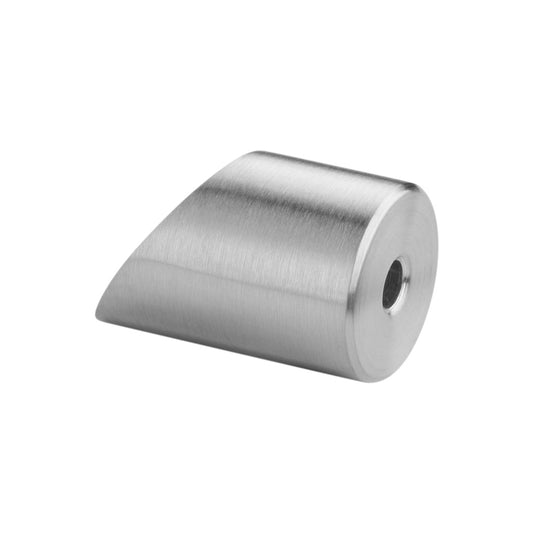 Q-railing Ø3.2-4mm troso laikiklis +-35° MOD 7401 tiesiam vamzdžiui, trosui einančiam aukštyn, ner. plien. AISI304, šlifuotas pav.