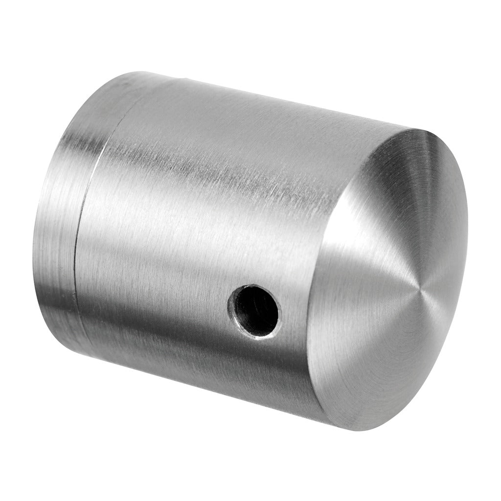 Q-railing Ø3.2mm troso laikiklis MOD 7450 tiesiam vamzdžiui, viduriui, ner. plien. AISI304, šlifuotas pav.