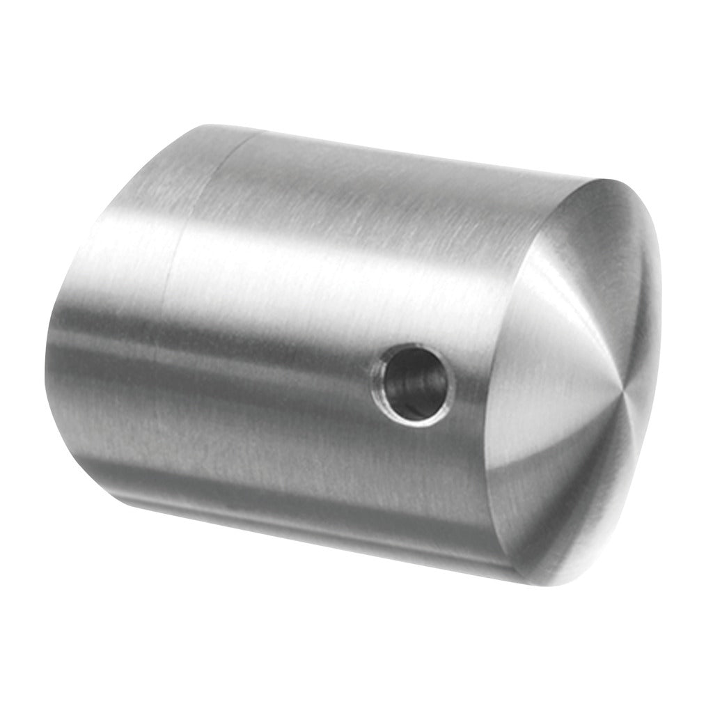 Q-railing Ø3.2 mm troso laikiklis prie Ø42.4 mm vamzdžio vidurinis MOD 7450 ner. plienas AISI 304, šlifuotas paviršius