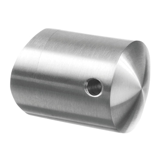 Q-railing Ø3.2 mm troso laikiklis prie Ø42.4 mm vamzdžio vidurinis MOD 7450 ner. plienas AISI 304, šlifuotas paviršius
