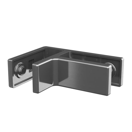 Q-railing stiklo laikiklis kampinis  MOD 0292 AISI316