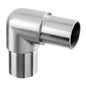 Q-railing Alkūnė 90° MOD 0303 vamzdžiui Ø48,3x2,6 mm, ner. plienas AISI 316, šlifuotas pav.
