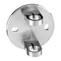 Q-railing turėklo stovo laikiklis MOD 0551 vamzdžiui Ø42,4 mm, ner. plienas AISI 316, šlifuotas paviršius