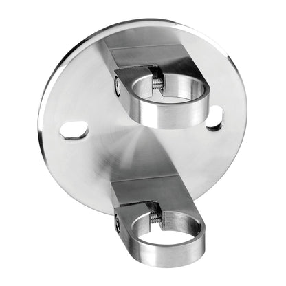 Q-railing turėklo stovo laikiklis MOD 0552 vamzdžiui Ø48,3 mm, ner. plienas AISI 316, šlifuotas paviršius