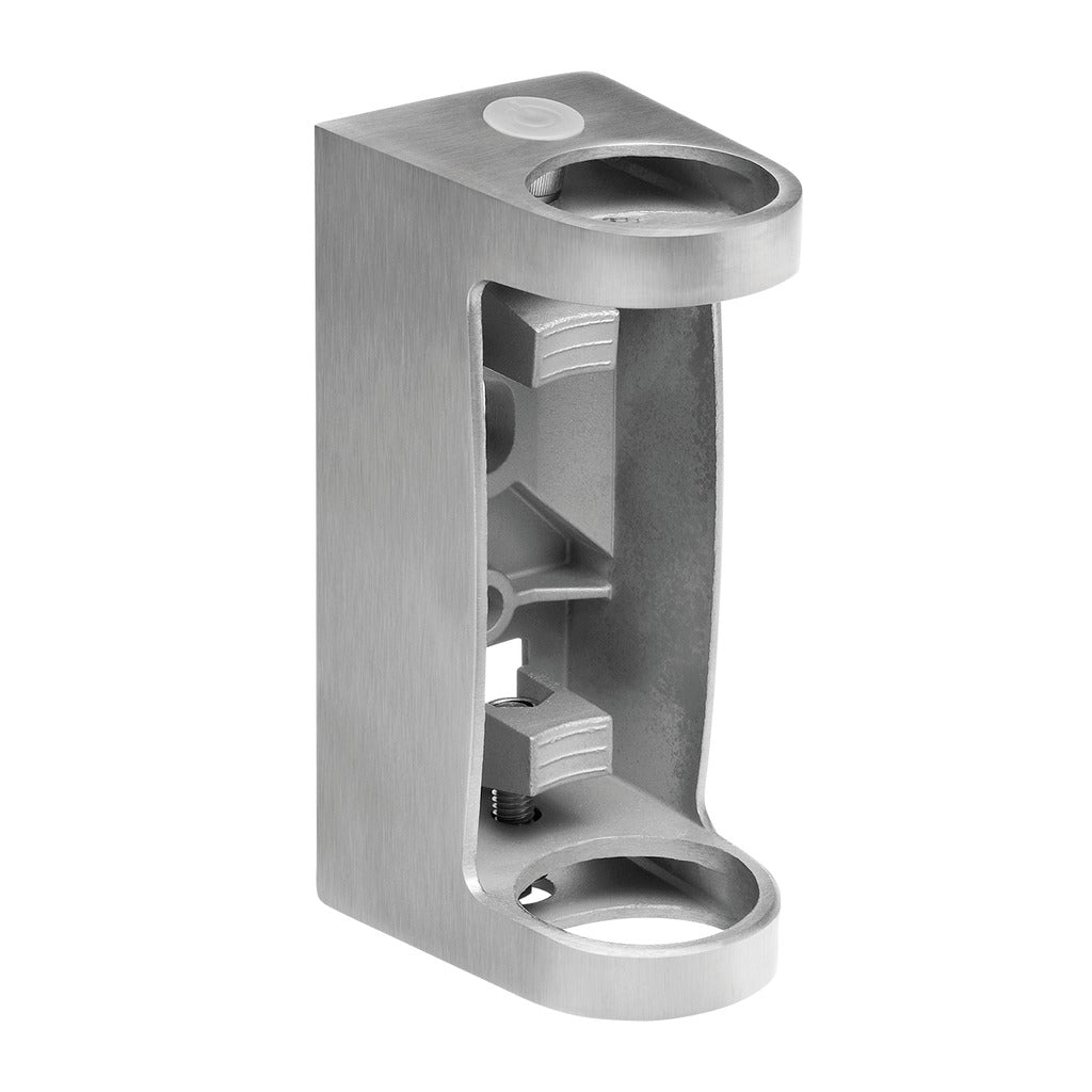 Q-railing Stovo tvirtinimas 150mm, šoninis tvirtinimas MOD 0557 140557-042-12 vamzdžiui Ø48,3x2 mm, ner. plienas AISI 316, šlifuotas pav.