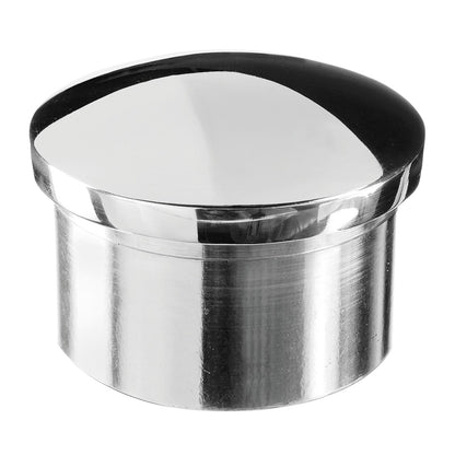 Q-railing aklė MOD 0729 vamzdžiui: Ø42,4×2 mm, ner. plienas AISI 316, poliruotas blizgus pav.