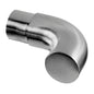 Q-railing aklė MOD 0739 vamzdžiui: Ø48,3×2,6 mm, ner. plienas AISI 316, šlifuotas pav.