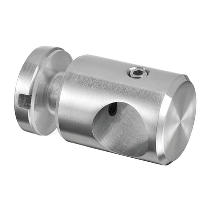 Q-railing skersinio laikiklis ant stiklo MOD 0755 vamzdžiui Ø12x1 mm, ner. plienas AISI 316, šlifuotas pav.