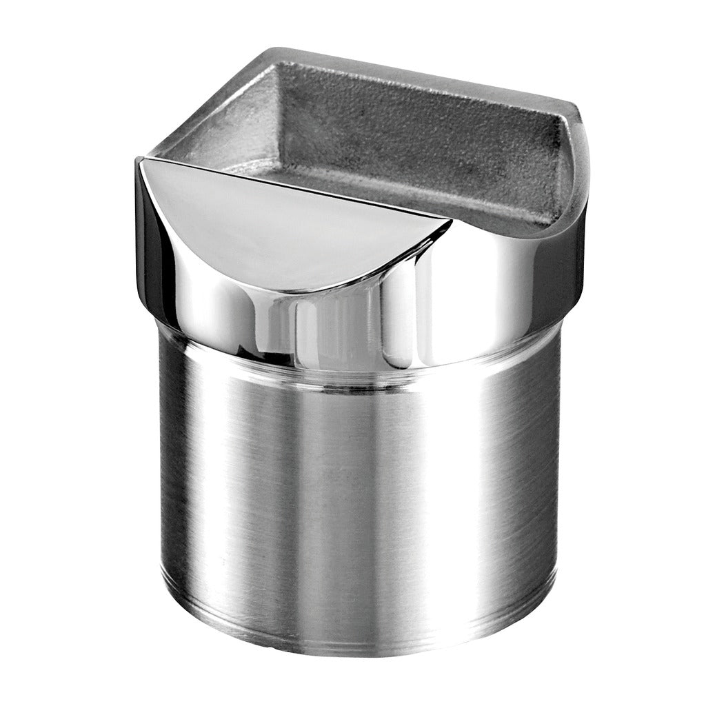 Q-railing Jungtis porankiui MOD 0774 vamzdžiui: Ø42.4x2 mm, ner. plien. AISI 316, poliruotas blizgus paviršius (mirror polished)